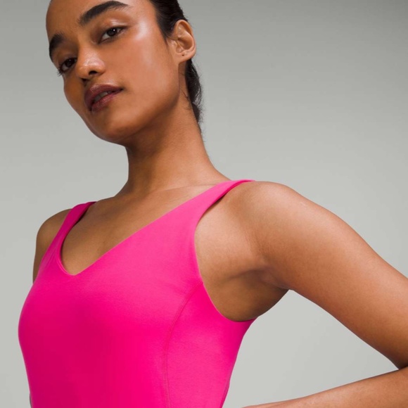 Lululemon Align Onesie 8" (Sonic Pink) - Picture 2 of 8